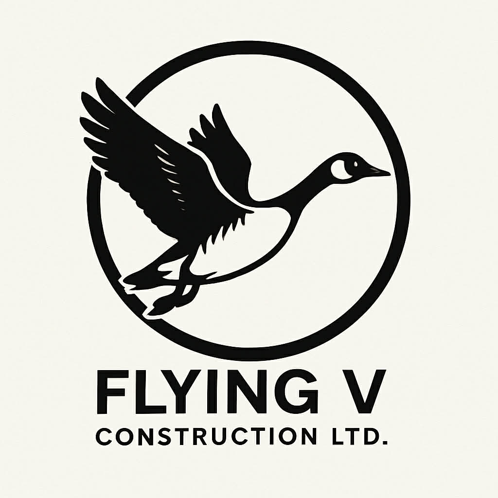 Flying V Construction logo